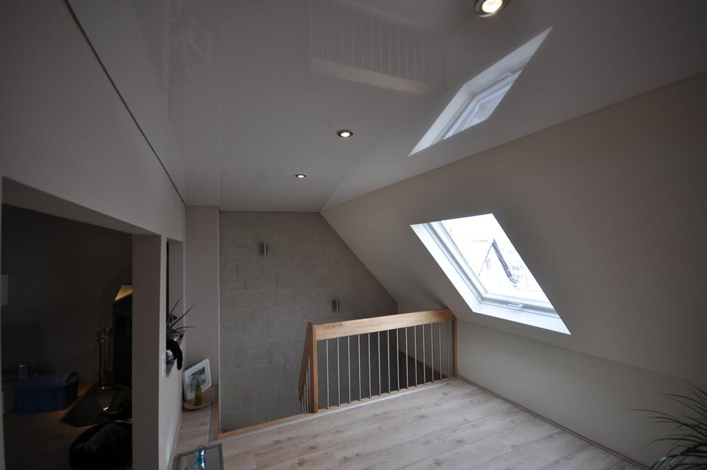 Потолки на мансарду