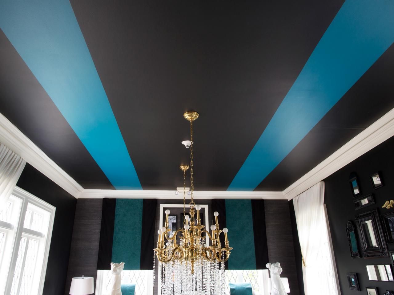 Цветные потолки