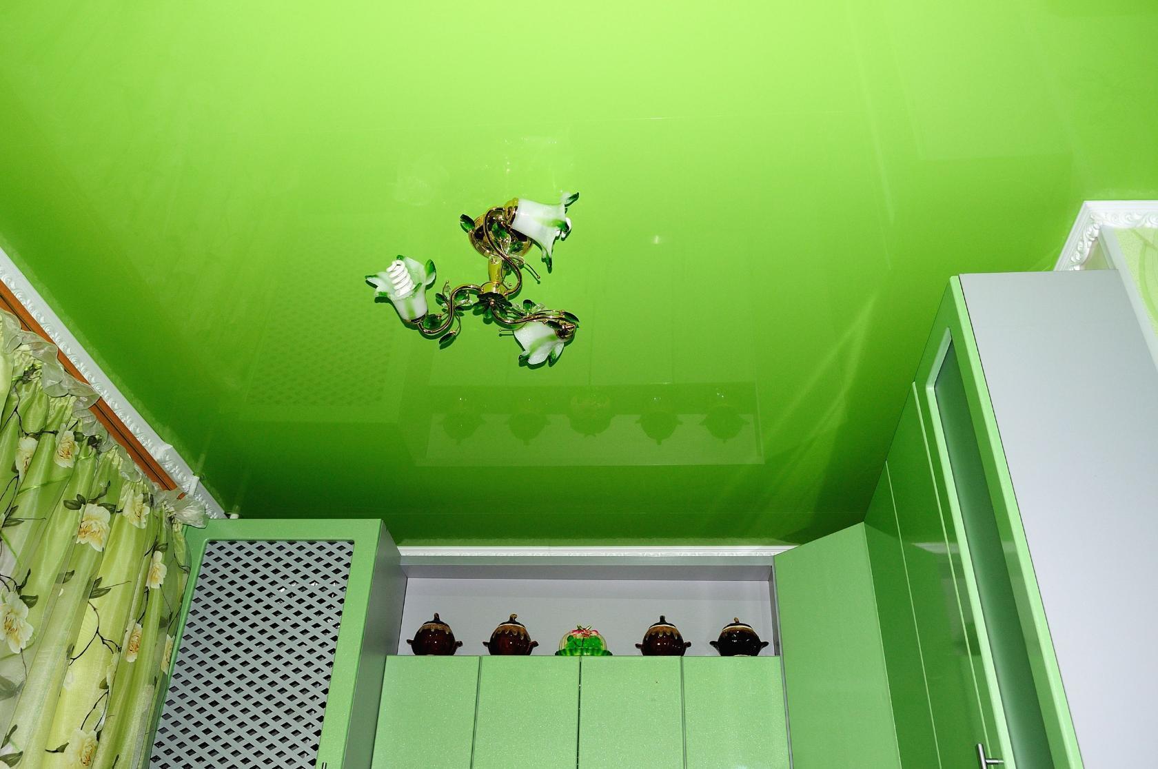 Зеленые потолки